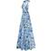 Milla Strapped Maxi Dress - Blue Hydrangea