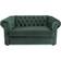 Trademax Deluxe Dark Green Soffa 150cm 2-sits