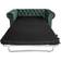 Trademax Deluxe Dark Green Soffa 150cm 2-sits