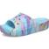 Crocs Classic Platform Slide Palm Print - Neptune/Multi