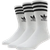 Adidas Mid Cut Crew Socks 3-pack - White/Black