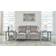 Signature Design by Ashley Barnsana Power Light Gray Sofa 75" 2 Seater