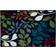 Willa Arlo Jayda Floral Red, Blue, Gray 24x36"