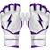 Bruce Bolt Chrome Series Long Cuff Batting Gloves