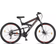 Licorne Bike Strong D 29 Inch Mountain Bike Fully, 21 Speed Gears - Black/Red