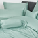 Janine Mako Satin Duvet Cover Green (220x155cm)
