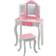 Teamson Kids Gisele Sminkbord med Pall Dots