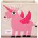 3 Sprouts Cube De Rangement Licorne