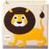 3 Sprouts Cube De Rangement Lion