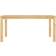 vidaXL Panama Natural Spisebord 80x160cm