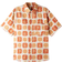 Dobber Men's Roma Print Shirt - Orange