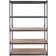 VEVOR 5 Levels Adjustable Black/Natural Reolsystem 121.9x182.9cm