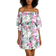 La Blanca Off The Shoulder Cover Up Dress - Mystic Palms