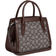 Coach Andrea Carryall Bag In Signature Jacquard - Sv/Oak/Maple