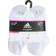 Adidas Kid's Athletic Cushioned No Show 6-pack - White/Clear Onix Melange/Pulse Magenta (IR0945)