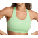 NIKE Women's Swoosh Medium Support Padded Sports Bra - Vapour Green/White