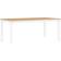 vidaXL 4005710 White Dining Table 90x180cm