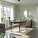 IKEA Skansnas/Lustebo Beige/Brown Bordsgrupp 90x205cm
