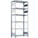 Starter Boltless Storage Rack Silver Hyllsystem 100x250cm