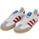 Adidas Junior Samba OG - White/Collegiate Burgundy/Gum