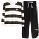 BlackBeauty BB Pajamas - Black/White