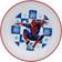 Stor Premium Children's Bowl Spiderman Arachnid Grid