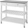 Lammeuld Mobile kitchen White/Grey Trolley Table 45x100cm