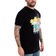 Nickelodeon Hey Arnold Bro It Out Mens Short Sleeved T-shirt - Black