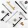 Hestia Hardware Geometric Square (SSJK1081) 10pcs 27.9x27.9mm