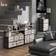 Homcom Bedroom Grey Chest of Drawer 98x85cm