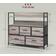 Homcom Bedroom Grey Chest of Drawer 98x85cm