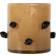 Byon Arlo Beige Black Candle Holder 15cm