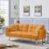 Kosy Koala Click Clack Mustard Sofa 167cm 2 Seater