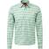 HUGO BOSS Ermo Long Print Stretch Poplin Shirt - Light Green