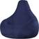 Bean Bag Bazaar Recliner Gaming Navy Blue Bean Bag