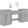 vidaXL 3276530 Gray Sonoma Sminkbord 39x80cm 4st