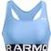 Under Armour Mid Branded Sports Bra - Blue