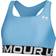 Under Armour Mid Branded Sports Bra - Blue