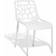 Brayden Studio Wigington White Kitchen Chair 80cm 2pcs