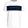 Tommy Hilfiger Chest Stripe Logo Loungewear T-Shirt White, White, 2Xl, Men