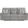 Ashley Biscoe Pewter Power Black/Gray Sofa 88" 3 Seater