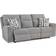 Ashley Biscoe Pewter Power Black/Gray Sofa 88" 3 Seater