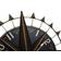 Home ESPRIT Compass Vintage Black/Gold Wall Clock 80cm