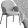 tectake Scandi Light Grey Armchair 90cm