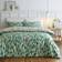my home Ellison Duvet Cover Green