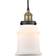 Innovations Lighting 616-1PH-11-6 Black Antique Brass/Matte White Pendant Lamp 6"