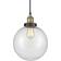 Innovations Lighting Beacon Black Antique Brass/Seedy Pendant Lamp 10"