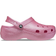 Crocs Classic Platform Glitter Clog - Pink Tweed