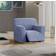 Paulato Stretch Recliner Loose Armchair Cover Blue