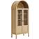 modway Tessa Arched Oak Storage Cabinet 31x71"